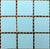 C214 Turquoise Cinca on Mesh